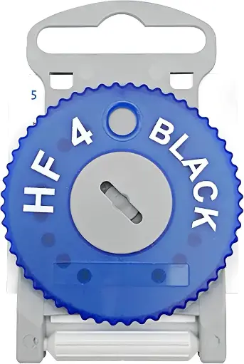 [2-SP-0106] FILTRO para Audífono HF4 BLACK AZUL